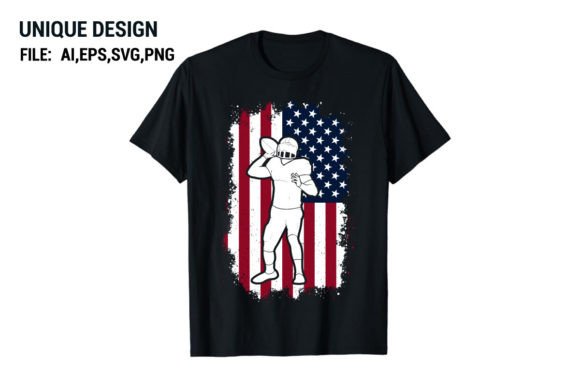 American Football T Shirt Design: The Ultimate Vector Template