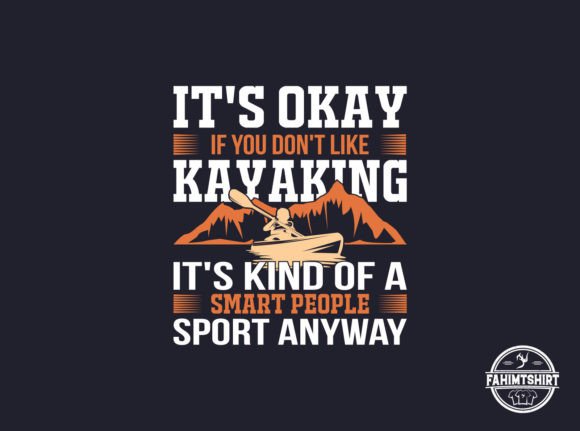 Catch the Wave: Kayaking T-Shirt Design for Summer Vibes