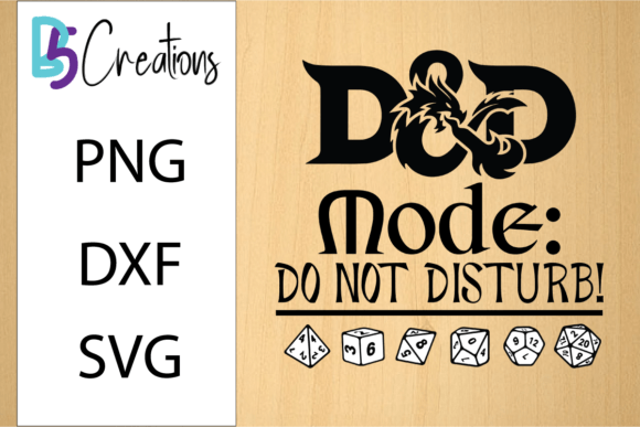 DnD Mode: DO NOT DISTURB Tshirt Design: Bold Graphics for Gamers