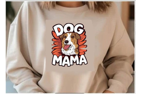 Dog Mama T Shirt Design Sublimition 1: A Versatile Vector Asset