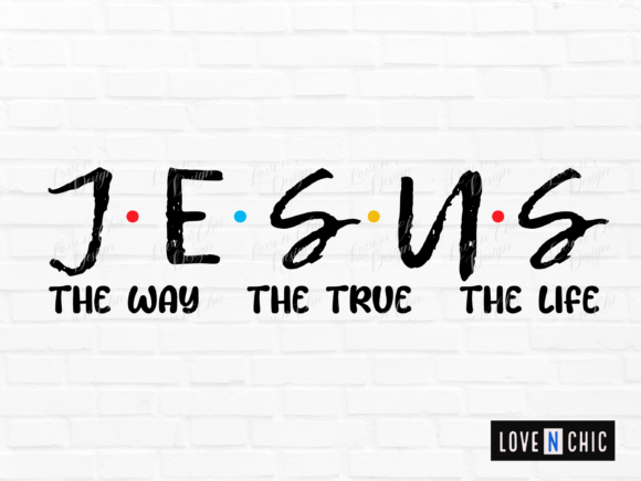 Faith PNG: Jesus is the Way Design for Creative Projects