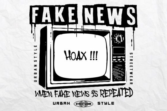 Grunge Television Illustration: A Streetwear Design Essential