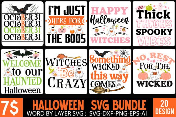 Halloween SVG Bundles: Your Secret Weapon for Spooky Season Designs