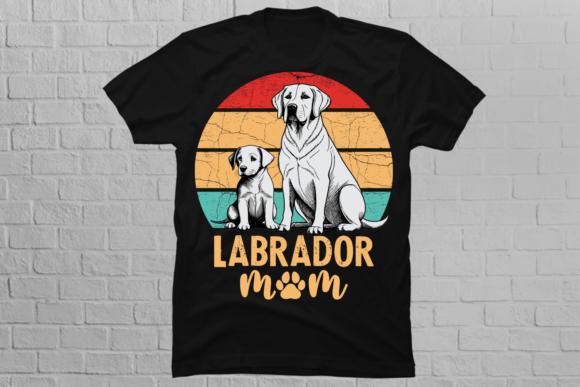 Labrador Retriever Dog T-shirt Design: A Must-Have for Lab Lovers