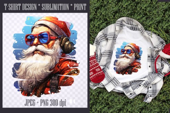 Unlock Festive Creativity with a Cool Santa Christmas Design
