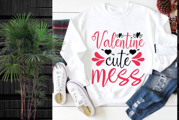Valentine Cute Mess SVG Design: Unleash Your Creativity